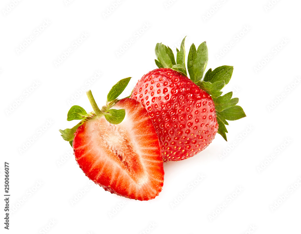 Strawberry Isolated on White Background Strawberry Isolated on White Background