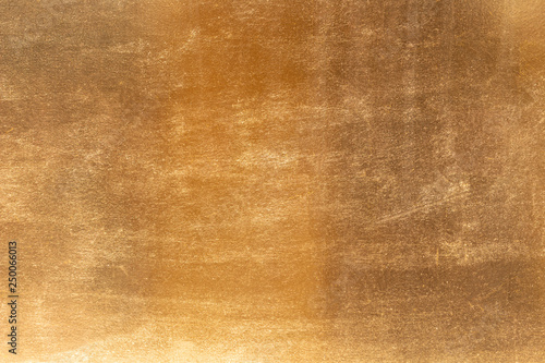 Shiny yellow leaf gold metal texture and background