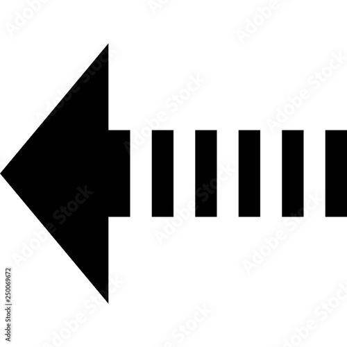 dashed arrow left