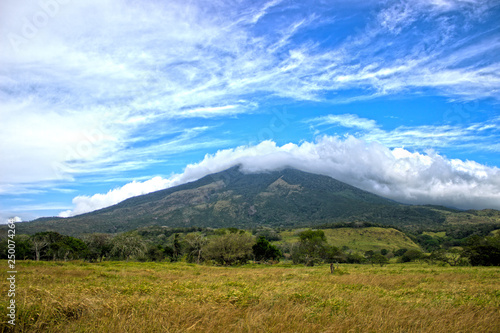 Miravalles Volcano in the Morning in Costa Rica