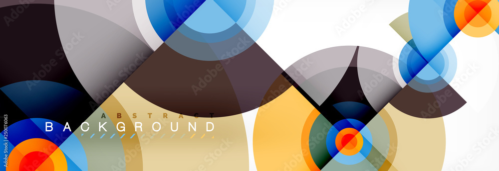 Circle abstract background with triangular shapes for modern design, cover, template, brochure, flyer. Circle abstract background with triangular shapes for modern design, cover, template, brochure, flyer.
