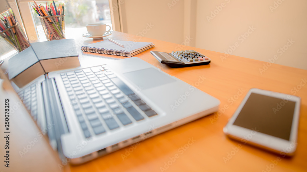 Image of coffee on desk of working business people at meeting Image of coffee on desk of working business people at meeting