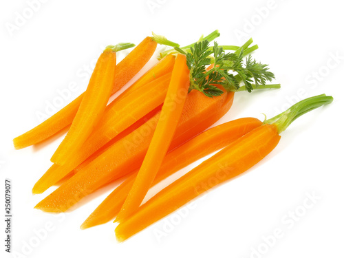Karotten - geschält und gekocht