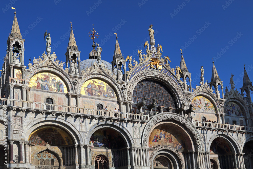 San Marco basilica in Venice, Italy San Marco basilica in Venice, Italy