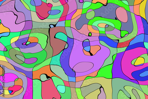 Abstract Colourful Background