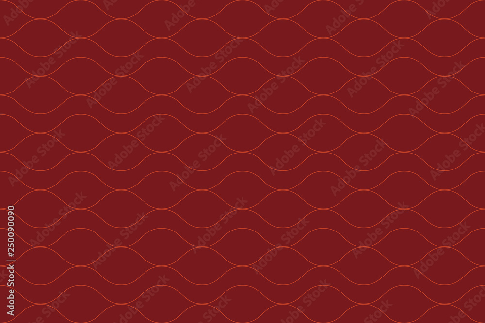 Seamless, abstract background pattern made with curvy thin lines in water / wave abstraction. Decorative, elegant vector art in tones of red color. Seamless, abstract background pattern made with curvy thin lines in water / wave abstraction. Decorative, elegant vector art in tones of red color.