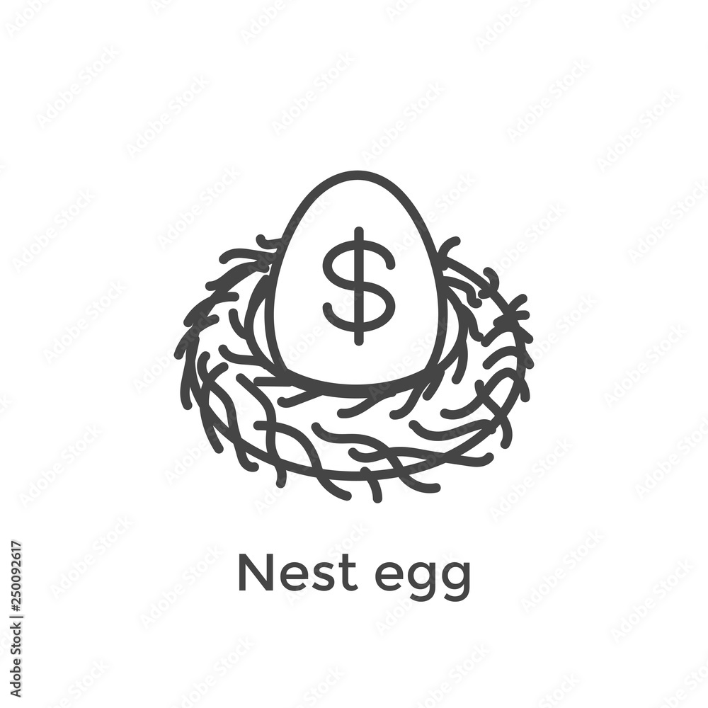 Retirement Account and Savings Icon Set w Mutual Fund, Roth IRA, etc Retirement Account and Savings Icon Set w Mutual Fund, Roth IRA, etc