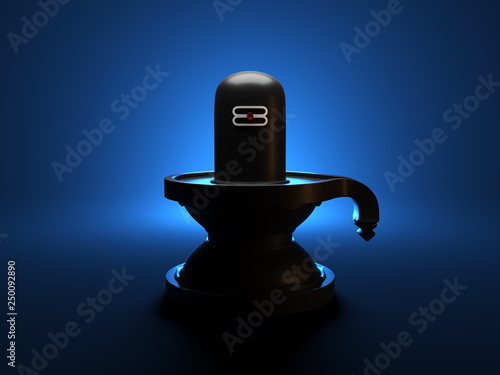 Hindu Religion God Siva Linga photo