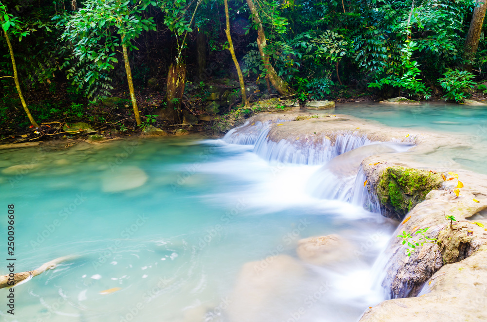 waterfall in deep forest , thailand waterfall in deep forest , thailand