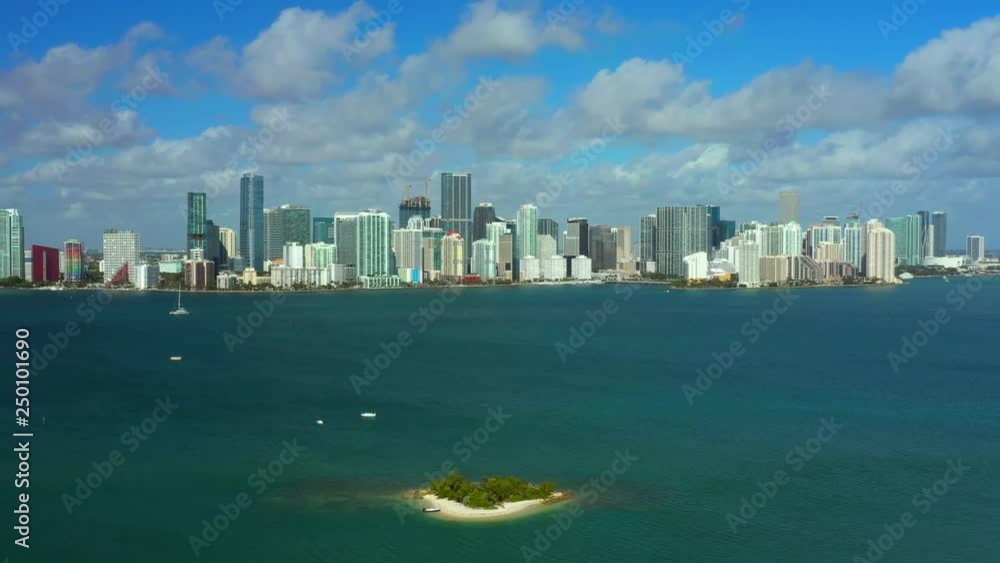 Island in the bay by Miami Island in the bay by Miami