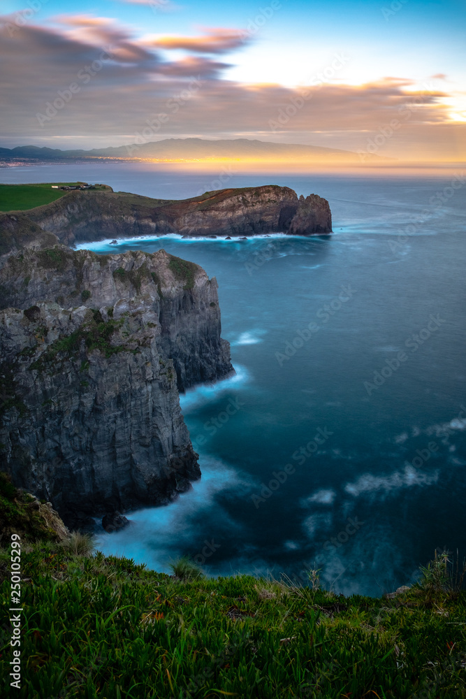 north cliffs of sao miguel, azores