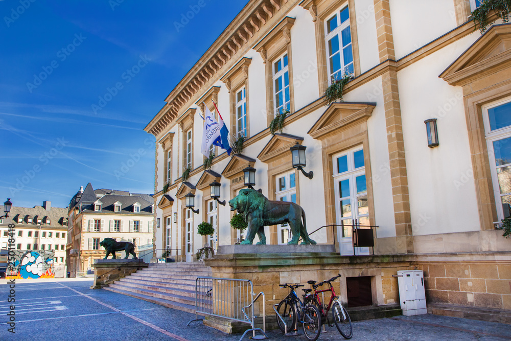  Rathaus von Luxemburg , Hotel de Ville 