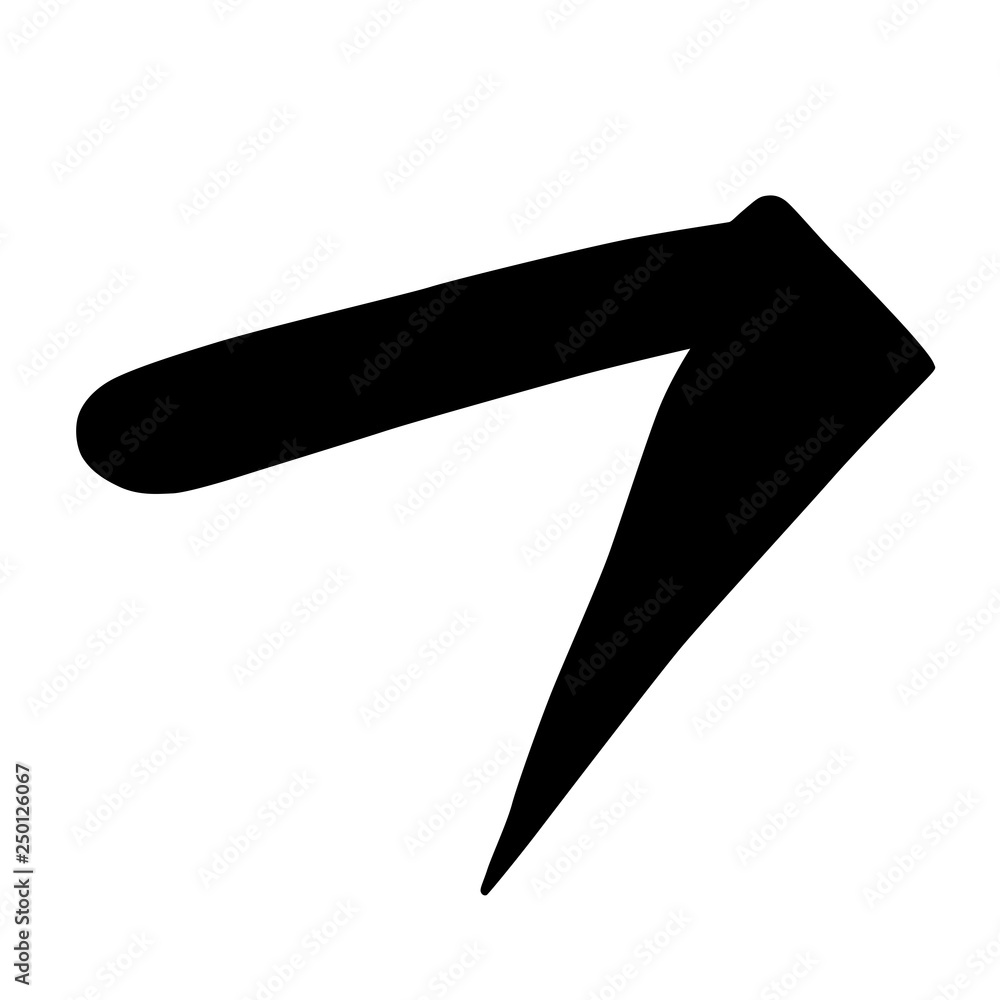 Main Chinese hieroglyphs calligraphy graphic symbol colored element (the HOOK) Main Chinese hieroglyphs calligraphy graphic symbol colored element (the HOOK)