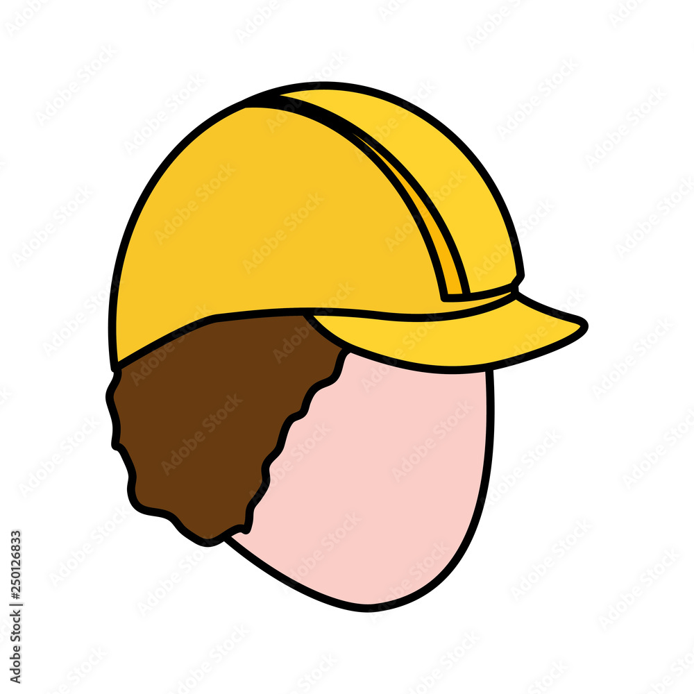 worker face with helmet worker face with helmet