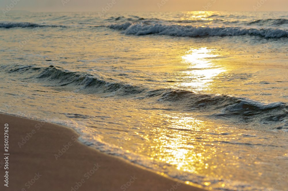 Fototapeta premium sea storm, sea waves, Baltic sea