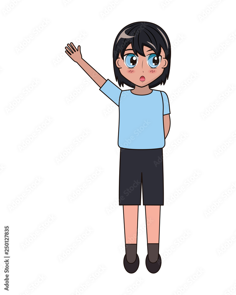 anime boy manga character