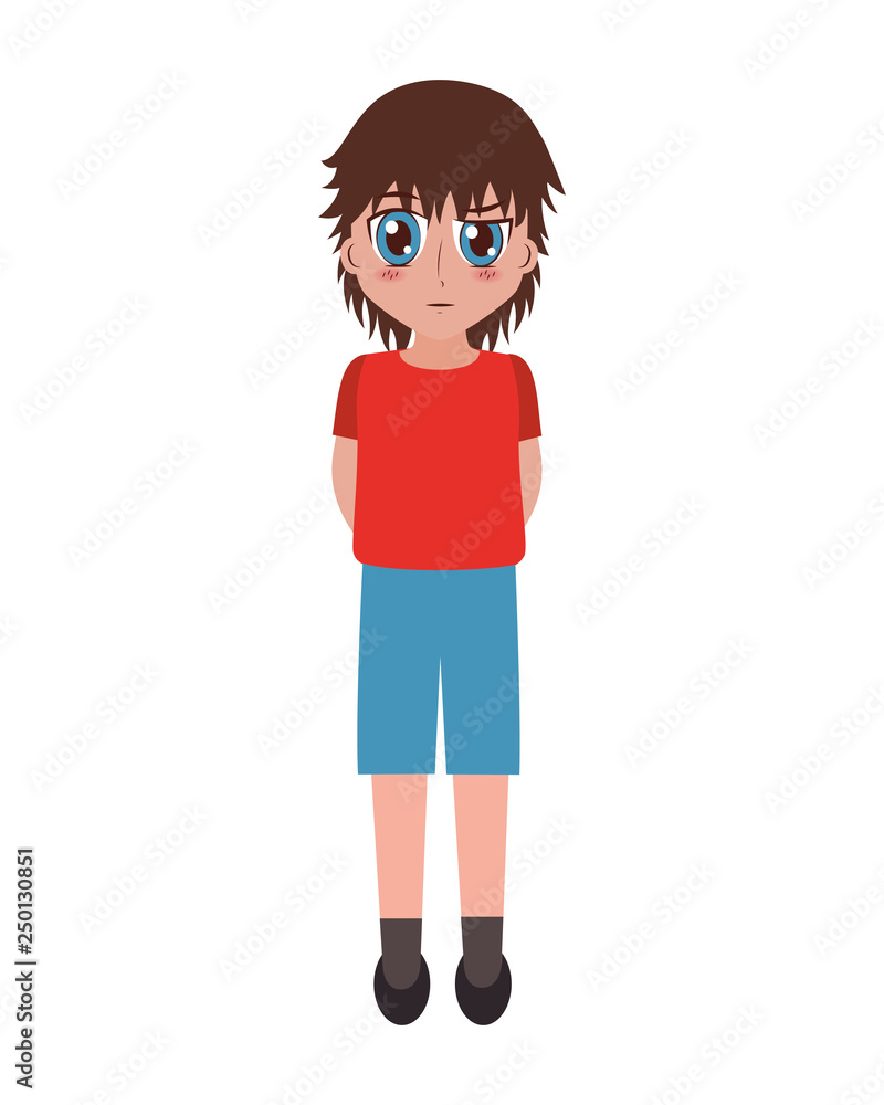 anime boy manga character