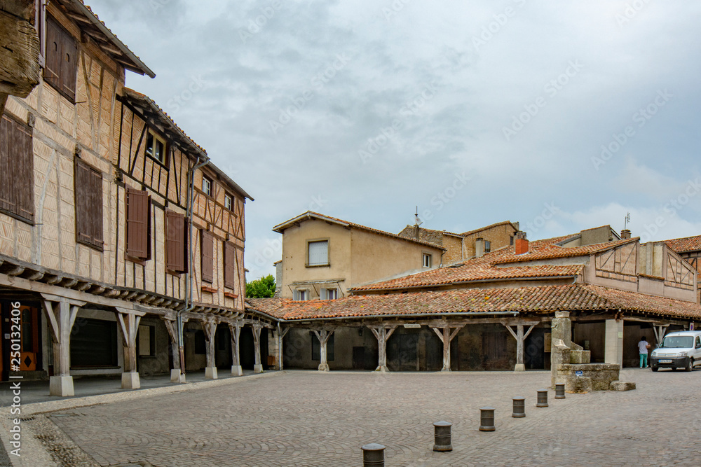 medieval village Of Lautrec, France