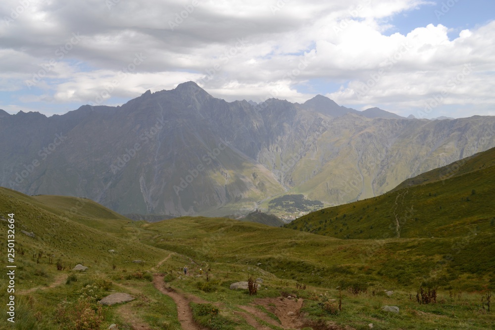 view of mountains