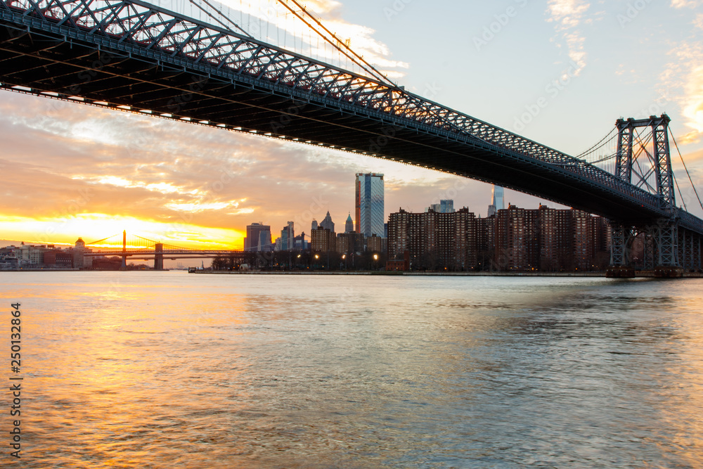 Obraz premium City Sunset