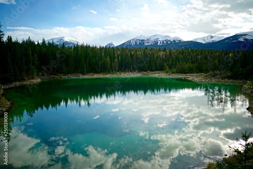 Lake Reflection in Jasper National Park