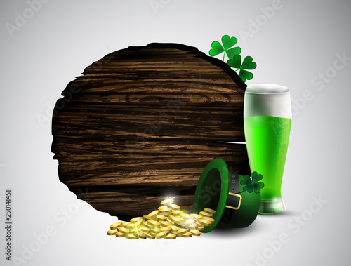 St. Patrick s Day symbol board