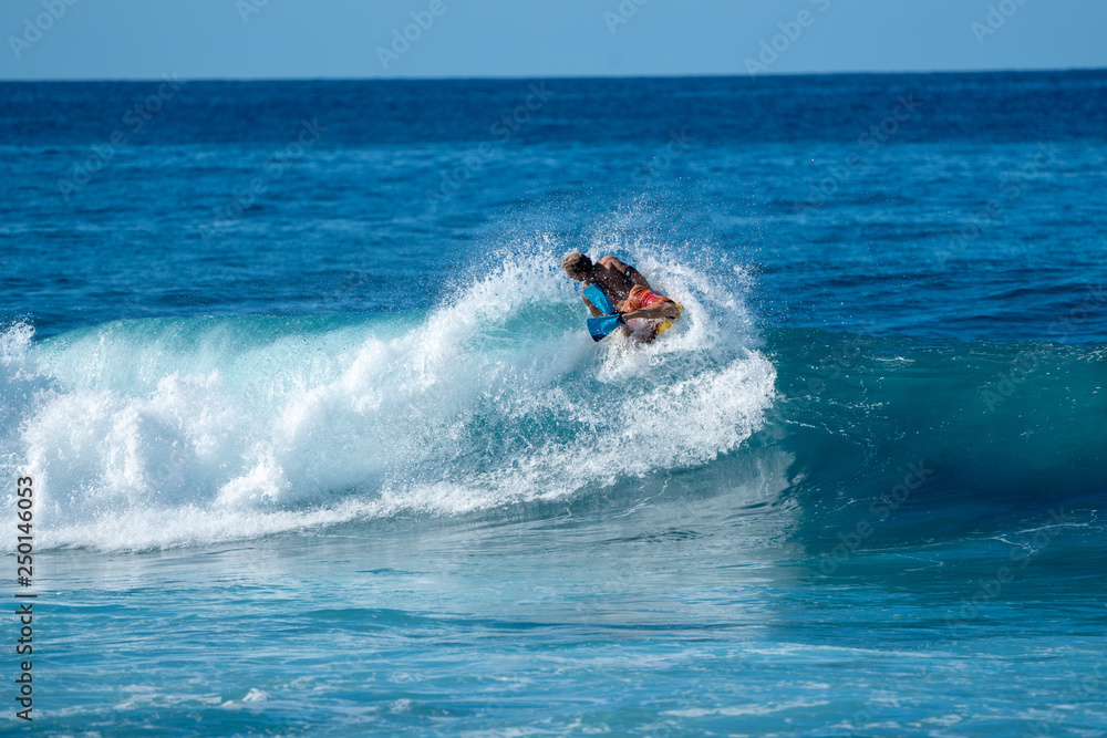 surfer in action