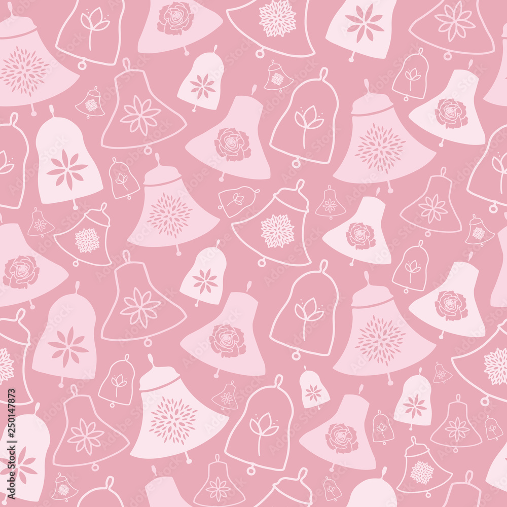 Vector Pink Spring Tea Party Seamless Pattern Background Perfect for Fabric, Scrapbooking and Wallpaper Projects Vector Pink Spring Tea Party Seamless Pattern Background Perfect for Fabric, Scrapbooking and Wallpaper Projects