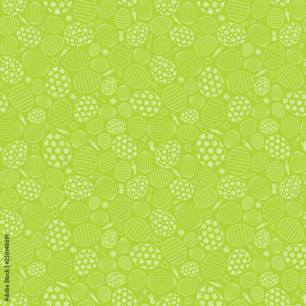 Easter seamless pattern background green Easter seamless pattern background green