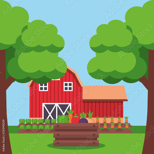 farm fresh cartoon © Gstudio