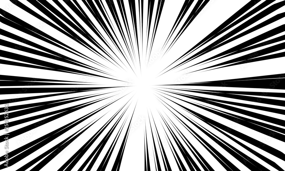 Fototapeta premium Speed Lines Comic 2