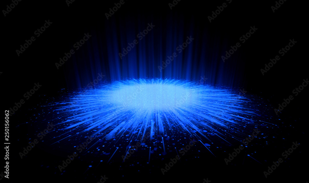 Obraz premium Abstract background. Motion swirl. Glowing circle. Bright spiral. Glow podium. Empty Scene. Space tunnel. Light ellipse. Glint galaxy. Oval stage. Led studio. Lens flare. Glare ring. Show disc.