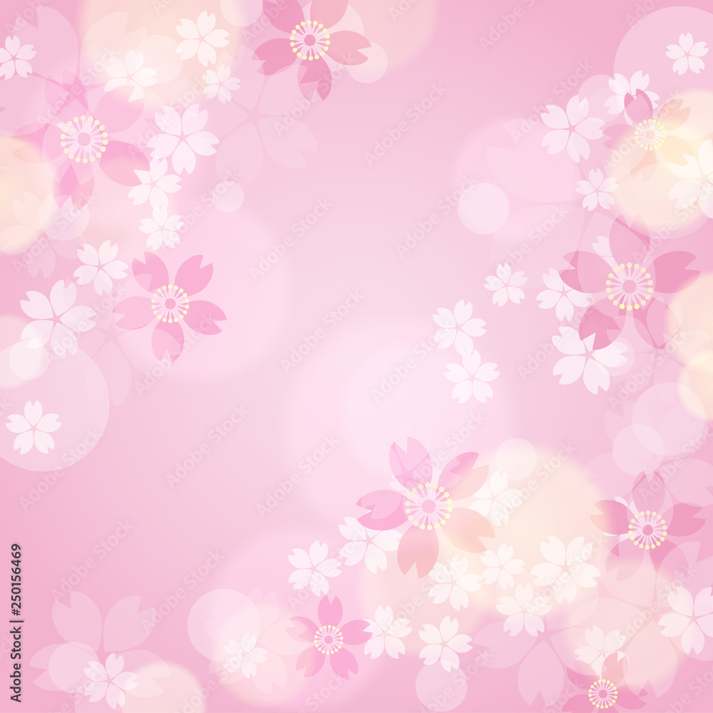 Pink sakura background Pink sakura background