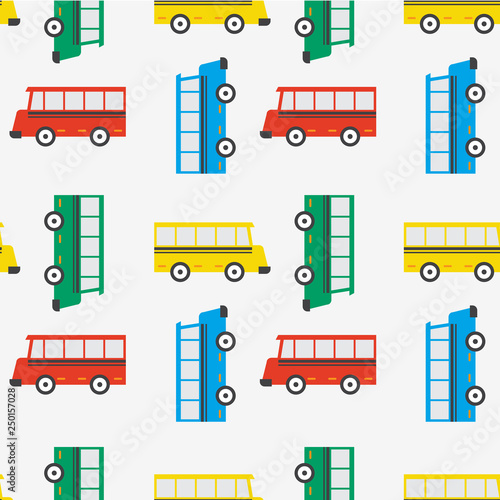 Cars Seamless pattern