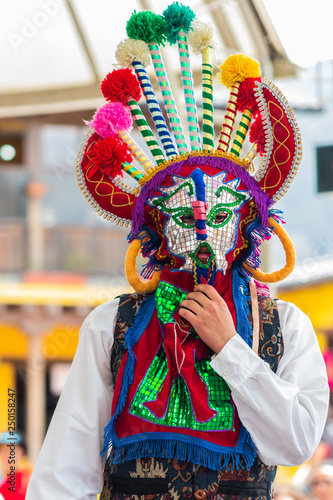 Indigenous dancers of Ecuador