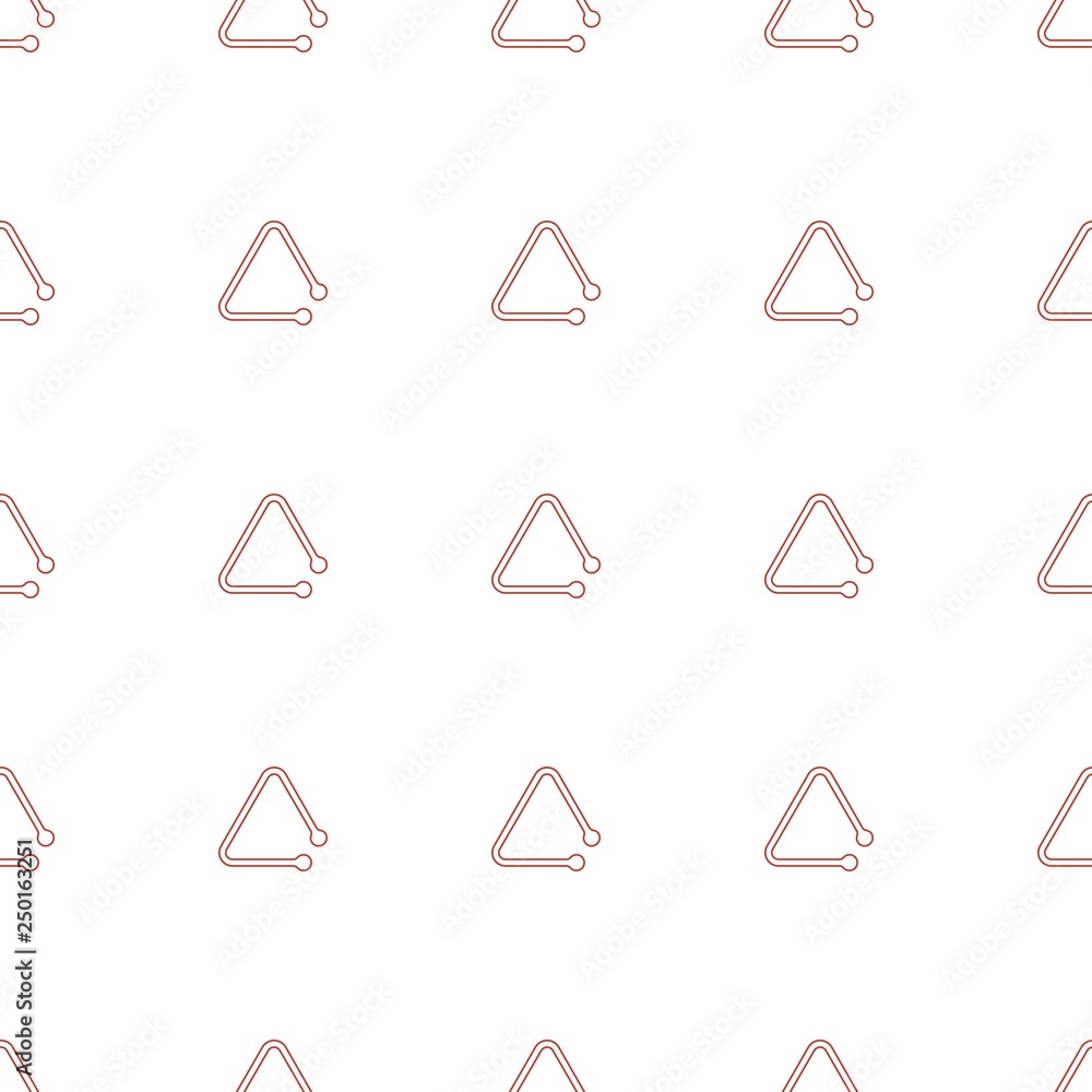 triangle musical instrument icon pattern seamless white background triangle musical instrument icon pattern seamless white background