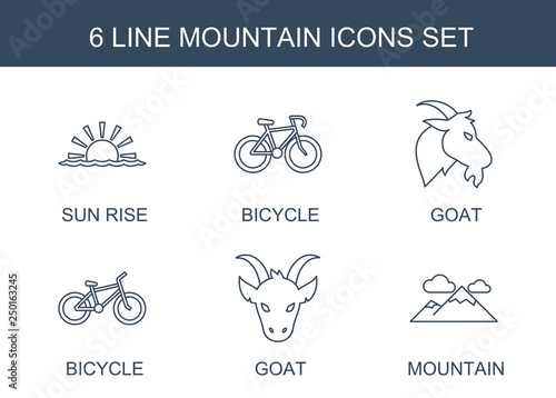 mountain icons