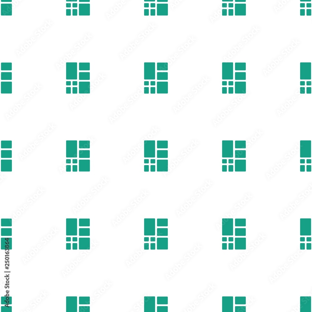 Fototapeta premium grid icon pattern seamless white background