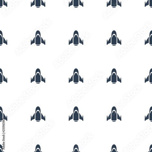 hang glider icon pattern seamless white background