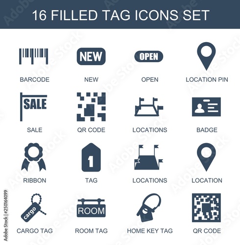 16 tag icons