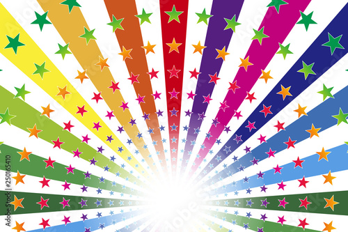 #Background #wallpaper #Vector #Illustration #design #free #free_size #charge_free #colorful #color rainbow,show business,entertainment,party,image  イメージ素材,カラフル,打上げ花火,スターマイン,キラキラ,光,希望,自由,明るい,天国,幸福,喜び