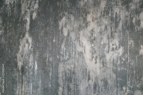 Decorative plaster. Artificial concrete. The texture of the gray concrete wall.