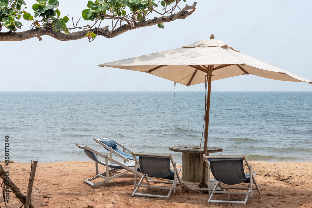 Beautiful tropical view of sunny beach at the summer. Beautiful tropical view of sunny beach at the summer.