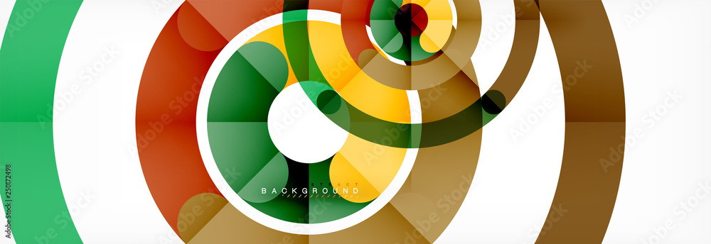 Obraz premium Modern geometrical abstract background