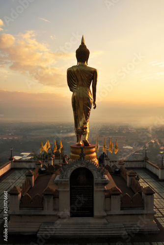 Canvas Print Dawn of Buddha