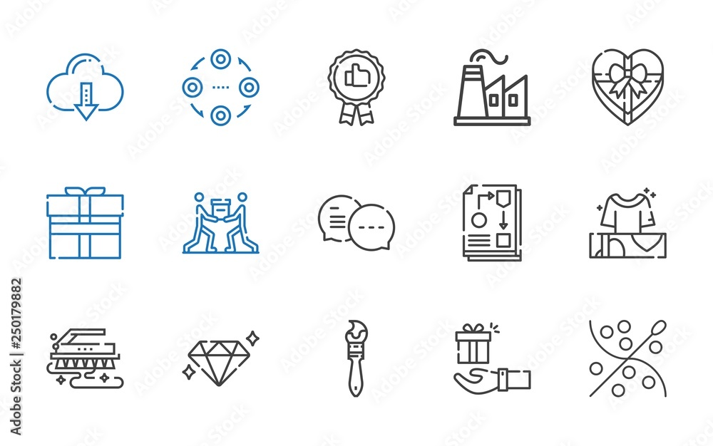 stroke icons set stroke icons set
