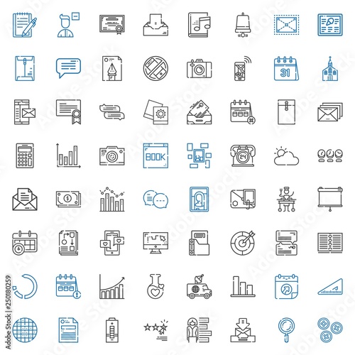 interface icons set