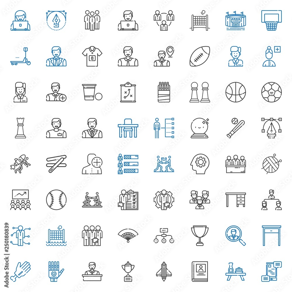 team icons set team icons set