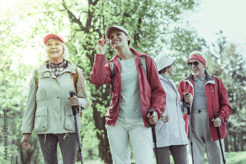 Seniors interested in hiking in the natural reserve © Viacheslav Yakobchuk