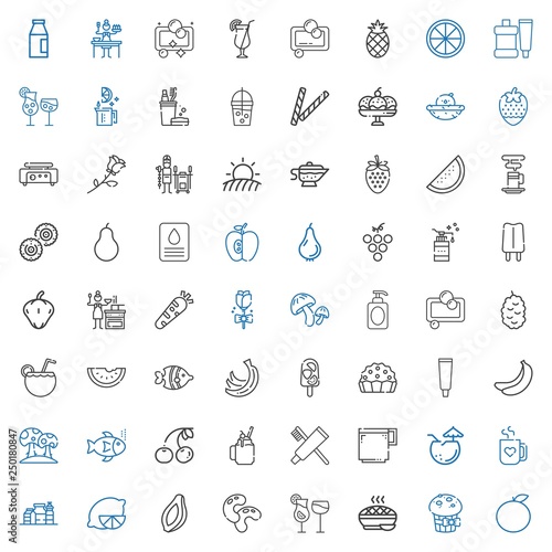 fresh icons set